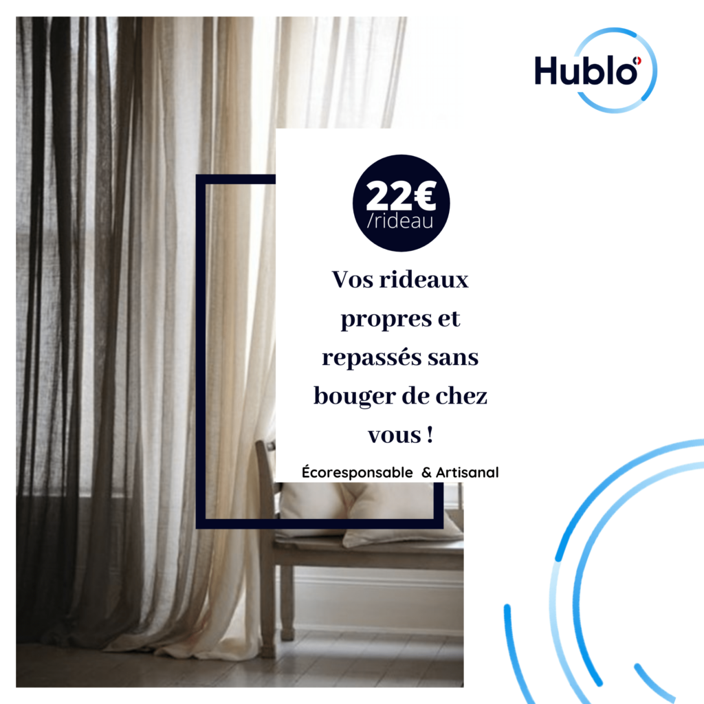 lavage rideaux pressing Hublo
